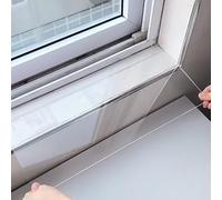 Lightweight Window Sill Extender Clear, Indoor No-drill Window Extension Board Custom, Universal Desk Countertop Extension for Plants Pots(60x15cm (23 5/8"x5 7/8"))