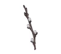 Lightweight Wintersweet Tree Branch Shaped Pin Brooch Badge Lapel Pin for Art Exhibitions Wedding Accessories Party Accessories