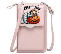 Lightweight Women's Shoulder Bag Card Wallets Purse Cemetery Witch Skeleton Bat Haunted Halloween Pumpkin Ghost for Everyday Use or Gift Idea Personalized Gifts for Girlfriend Friends