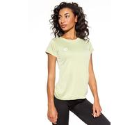 Lightweight Women's Sports T-Shirt - Breathable, Quick-Drying & Elastic - Ideal for Fitness, Running, Yoga - Functional Shirt in Many Colours & Sizes, Light Khaki, M