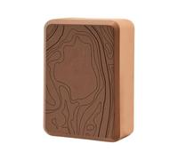Lightweight Yoga Blocks - Set of 2 Foam Blocks with Band, High Density EVA Brick and Metal Ring Strap for Yoga, Women and Men Workout Gymnastic Home Exercise