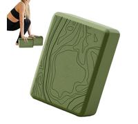 Lightweight Yoga Blocks - Set of 2 Foam Blocks with Band, High Density EVA Brick and Metal Ring Strap for Yoga, Women and Men Workout Gymnastic Home Exercise