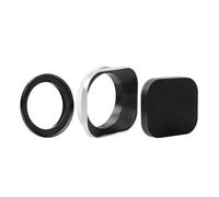 Lightweighted Camera Lens Shade Cover Adapter Set Easy Installs Shade for Various 37/39/40.5/46/43/49mm Lens Hood Set