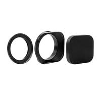 Lightweighted Camera Lens Shade Cover Adapter Set Easy Installs Shade For Various 37/39/40.5/46/43/49mm Professional Amateur Photographers