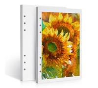 LIGHTWISH Watercolor Paper Bulk 100% Cotton Cold Press Paper 300GSM 40 Sheets A5 Paper Perforated Replaceable for Artists Adults Students 5.5x8 Inch (2 Sheets)