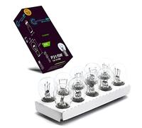 LIGHTWORLD24 10 x BAY15D P21/5W Car Lamp 12 V 21 Watt 5 Watt Brake Light Tail Light Bulb, Ball Lamp, Light Bulb, Car Bulb, Rear Light, Stop Light, Indicator Motorcycle