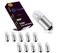 LIGHTWORLD24 10x T4W BA9s parking light lamp car lamp 12V 4W pears car parking light interior lighting interior lighting signal lamp