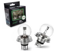 LIGHTWORLD24 2 x Bilux 12V 45/40W Bulbs P45t R2 G40 Motorcycle Scooter Car Halogen Bulb Headlight