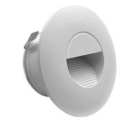 LIGHTWORLD24 LED Aluminum Stair Light 230V 2W Recessed Box Wall Light IP65 Waterproof Neutral White 180LM