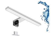 LIGHTWORLD24 Welt der Lichter LED Mirror Light I Bathroom Light I Makeup Light I Bathroom I Surface Light I Cabinet Lighting I Clamp Light I Neutral White I 230V I 550LM I IP44 I 30cm I 5W