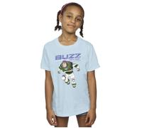 Lightyear Buzz Jump To Action Cotton T-Shirt Disney Baby Blue 5-6 Years