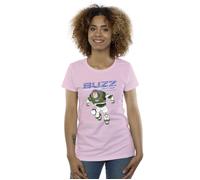 Lightyear Buzz Jump To Action Cotton T-Shirt Disney Baby Pink L
