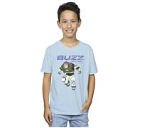 Lightyear Buzz Jump To Action T-Shirt Disney Baby Blue 12-13 Years
