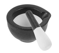 LIGIGWASH 1 Set Ceramic Pestle Set for Grinding Spices Mini Bowl for Household Use Safe Mortar and Pestle Kit for Chili Garlic and Chinese Medicine