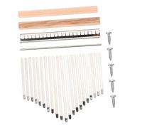 LIGIGWASH 1 Set Tones DIY Kalimba Accessories Set for Thumb Piano Complete Finger Piano Making Supplies for Beginners Material for Enhanced Sound and Performance