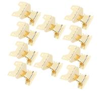 LIGIGWASH 10 Pcs Metal Merchandise Sign Holder Clips Stainless Steel Price Label Display Stands for Retail Baskets Bakery Supermarket Pop Advertising Tags
