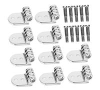 LIGIGWASH 10 Sets Eyeglass Hinge Kit Small Metal Replacement Hinges for Glasses Repair User Friendly Design Versatile Eyewear Fixing Parts Compatible with Various Frames