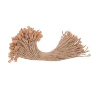 LIGIGWASH 1000pcs Garment Tag String with Snap Lock Fastener 7.9" Loop Fasteners for Clothing Price Tags Luggage Labels Shoes Bags Hanging String for Retail and DIY Crafts