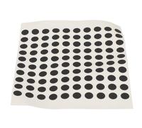 LIGIGWASH 100pcs Blackout Shade Stickers for Smart Glasses, 6mm Pet Self-Adhesive Light Block Sheets, Full Blackout Privacy Anti-Glare Dots for LED Light Blocking and Office Use