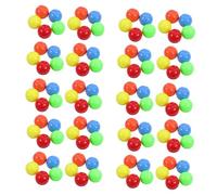 LIGIGWASH 100pcs Small Colored Counting Balls Plastic Mathematics Teaching Tools for Probability Learning Educational with Storage Box