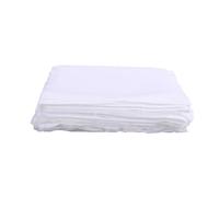 LIGIGWASH 100pcs White Polyester Microfiber Cleaning Cloths for Static Cleaning and Dust Removal, Super Absorbent Wiping Cloths Suitable for Telescope and Camera Lenses in Industrial