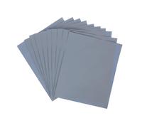LIGIGWASH 10pcs Black Sandpaper Polishing Cloth 2000 Grits Guitar Luthier Tool for Musical Instrument Fret Sanding and Polishing