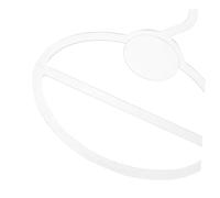 LIGIGWASH 10pcs Circular Scarf Hangers Multi Functional Ring Organizer for Ties Belts Shawls Space Saving Closet Storage Rack for Clothes Accessories