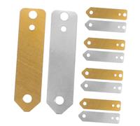 LIGIGWASH 10pcs Copper Zinc Anode for DIY Fruit Battery Experiments Electrode Material for Science Education Copper Anode for Physics and Chemistry Learning
