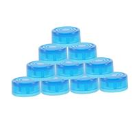 LIGIGWASH 10pcs Guitar Effect Pedal Footswitch Toppers Protective Caps Easy Install Compatible with Various Guitar Pedal Knobs Enhance Foot Control Efficiency Light Blue