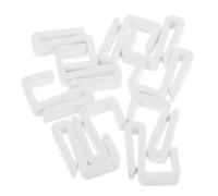 LIGIGWASH 10pcs Plastic J Shaped Pegboard Hooks for Wall Tool Storage Hangers for Kitchen Coat Robe Easy Installation Without Tools Multipurpose Peg Hooks for Hanging Clothes Towels Bags