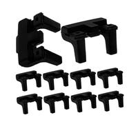 LIGIGWASH 10pcs Silicone Air Fryer Bumpers Protective Feet Scratch Resistant Steamer Plate and Grill Pan Bumpers Cushioning Replacement for Air Fryer Accessories