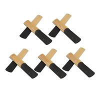 LIGIGWASH 10pcs Tenor Saxophone Reeds Medium Strength 1.5 - Natural Woodwind Accessories for Beginner and Professional Players - Saxophone Reed Set for Tenor Sax Use