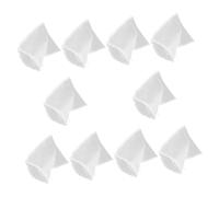 LIGIGWASH 10pcs Ultrafine Mesh Tea Filters with Drawstring Closure Reusable Non Woven Sieve Bags for Loose Leaf Tea Herbal Infusions Coffee Brewing and Homemade Juices Fine Filter Strainer