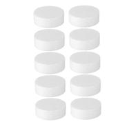 LIGIGWASH 10pcs White Polystyrene Foam Cylinder Cake Dummies for Baking and Decorating Reusable Foam Blocks for DIY Floral Bases Wedding and Birthday Crafts Beginner Friendly Crafting Shapes