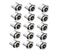 LIGIGWASH 15pcs USB C Magnetic Charger Adapter Rotating Aluminum Connector with Fast Charging and Data Transmission Multipurpose Magnetic USB Cable Tips Compatible with Type C Devices