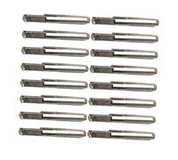 LIGIGWASH 16pcs Metal Zither Tuning Nails for Harpsichord and Dulcimer, Silver Colour, Fine Workmanship, Not Easy to Deform, for Fixing Harp Strings and Musical Instrument Maintenance