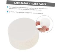 LIGIGWASH 2 Packs Industrial Filter Paper Discs for Laboratory Use Synthetic Qualitative Round Discs for Oil Testing and Chemical Experiments Suitable for Wide Mouth Jars and DIY