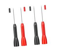 LIGIGWASH 2 Pairs Back Probe Kit Insulation Piercing Needle Multimeter Test Probes for Automotive Electrical Measurements Cat Ii Compatible with Fluke Leads
