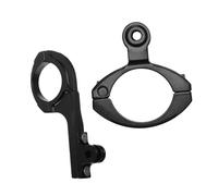 LIGIGWASH 2 Sets Bike Handlebar Mount Phone Holder with Metal Clamps Secure Motorcycle Camera Stand for Navigation and Filming Compatible with Cycling and Scooter Models