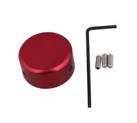 LIGIGWASH 2 Sets Guitar Effect Pedal Caps with Aluminium Alloy Footswitch Protection Rubber Mat Interior to Prevent Nail Damage Includes Screws and Handle Wine Red for Electric Random Color