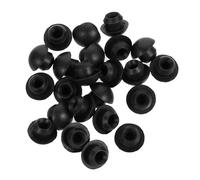 LIGIGWASH 20 Pcs Rubber Hydraulic Jack Oil Reservoir Filler Plugs Rubber Bung for Horizontal Floor Bottle Jack High Temperature Resistant Seal Stoppers for Hydraulic