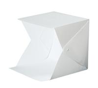 LIGIGWASH 20cm Mini Photography Light Box LED Light Strip, Portable Foldable Photo Studio Tent 6 Color Backdrops for Product Photography