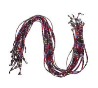 LIGIGWASH 20pcs Colorful Ethnic Style Eyeglass Chains Slip Adjustable Glasses Strap Lightweight Eyewear Retainer Cord for Women Outdoor Activities