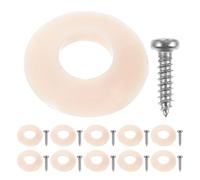 LIGIGWASH 20pcs Guitar Tuning Peg Washer: Ukulele Acoustic Guitar Part - Replacement Tuner Washer Gasket Set with Screw for Tuning Pegs Repair