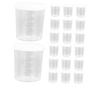 LIGIGWASH 20pcs Measuring Cup with Lid Measuring Cups Plastic