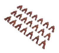 LIGIGWASH 21Pcs Durable Wooden Guzheng Bridges Replacement Accessories Brown High Grade Guzheng String Pillars for Players Beginners Performers Enhance Timbre Expressiveness