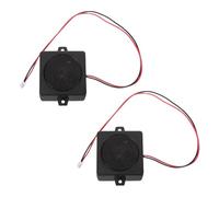 LIGIGWASH 2pcs 5w 4ohm Wired Mini Full-range Speakers with Single Cavity Loudspeaker for Advertising Displays and Tv Monitors Compact Power Audio Speaker System