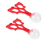 LIGIGWASH 2pcs Butterfly Catcher Scissors and Tweezers Outdoor Exploration Tool for Nature Observation Fine Motor Skill Development Red Color Suitable for Boys