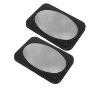 LIGIGWASH 2pcs Car Speaker Grill Protector Cover 4x6 Inch Metal Mesh Speaker Dust Cover with Tabs for Automotive Subwoofer Enclosure Home Audio Guard