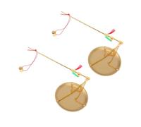 LIGIGWASH 2pcs Chinese-style Portable Medicinal Scale Weight Scale Traditional Weighing Traditional Medicine Chinese Balance Compact Kitchen Old Copper